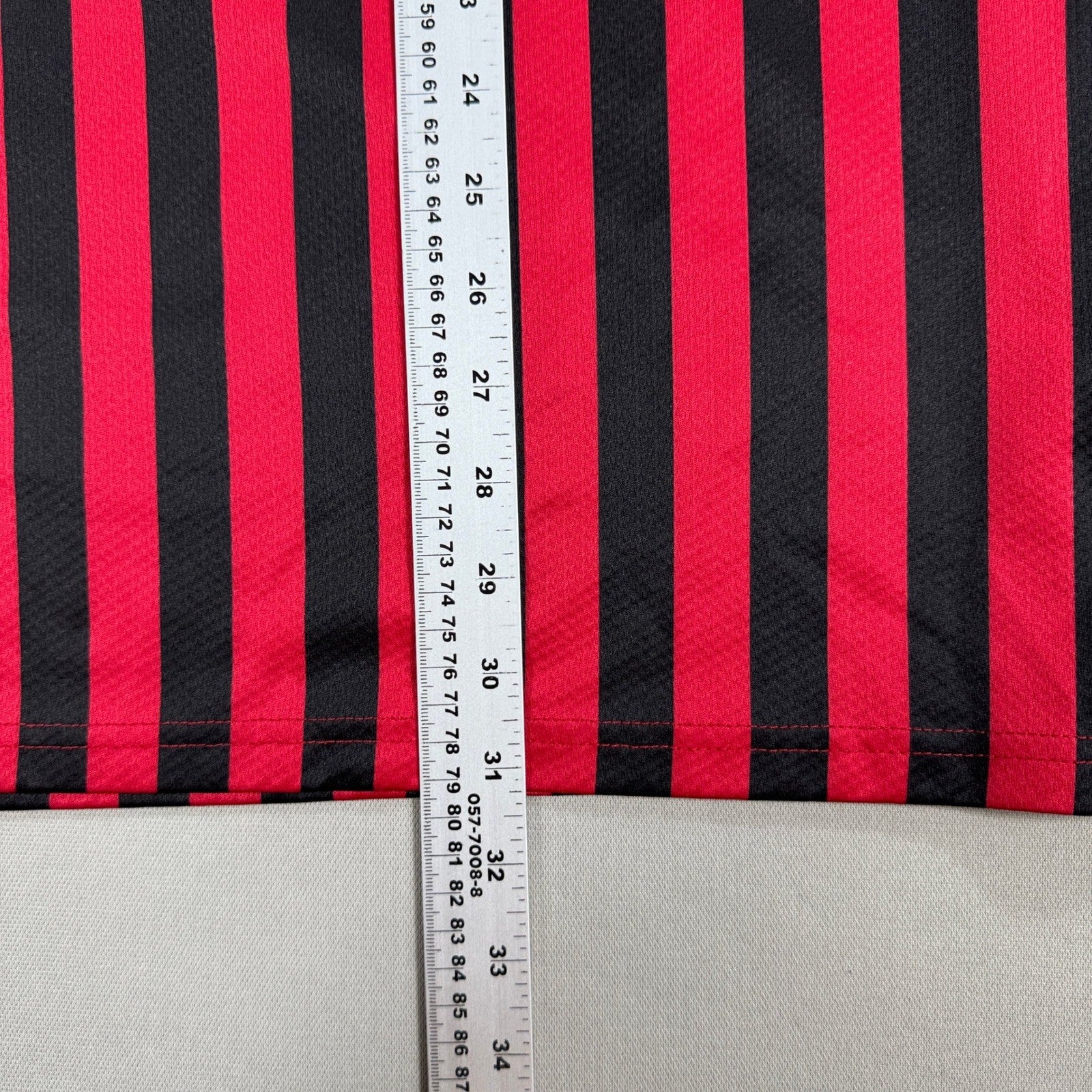 AC Milan Puma Fly Emirates Soccer Jersey mens 3XL Striped Football Home Shirt