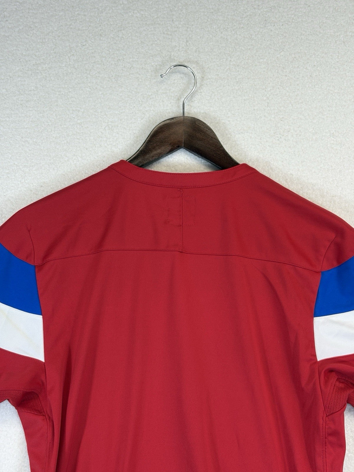 Umbro Glasgow RFC Rangers 2011-12 Soccer Red Colorblock Shirt Jersey Mens Small