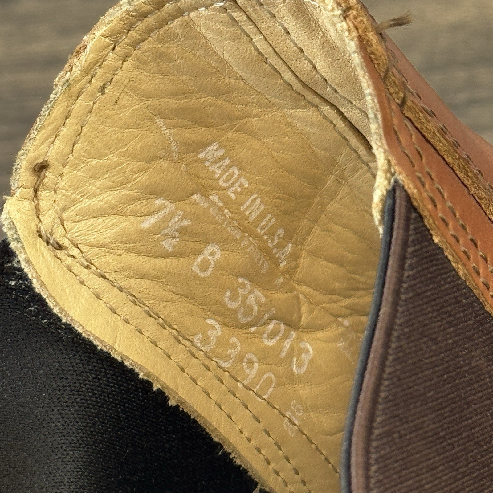 Red Wing Harriet Boots Womens 7.5B Pecan Boundary Brown Leather Heeled Ankle