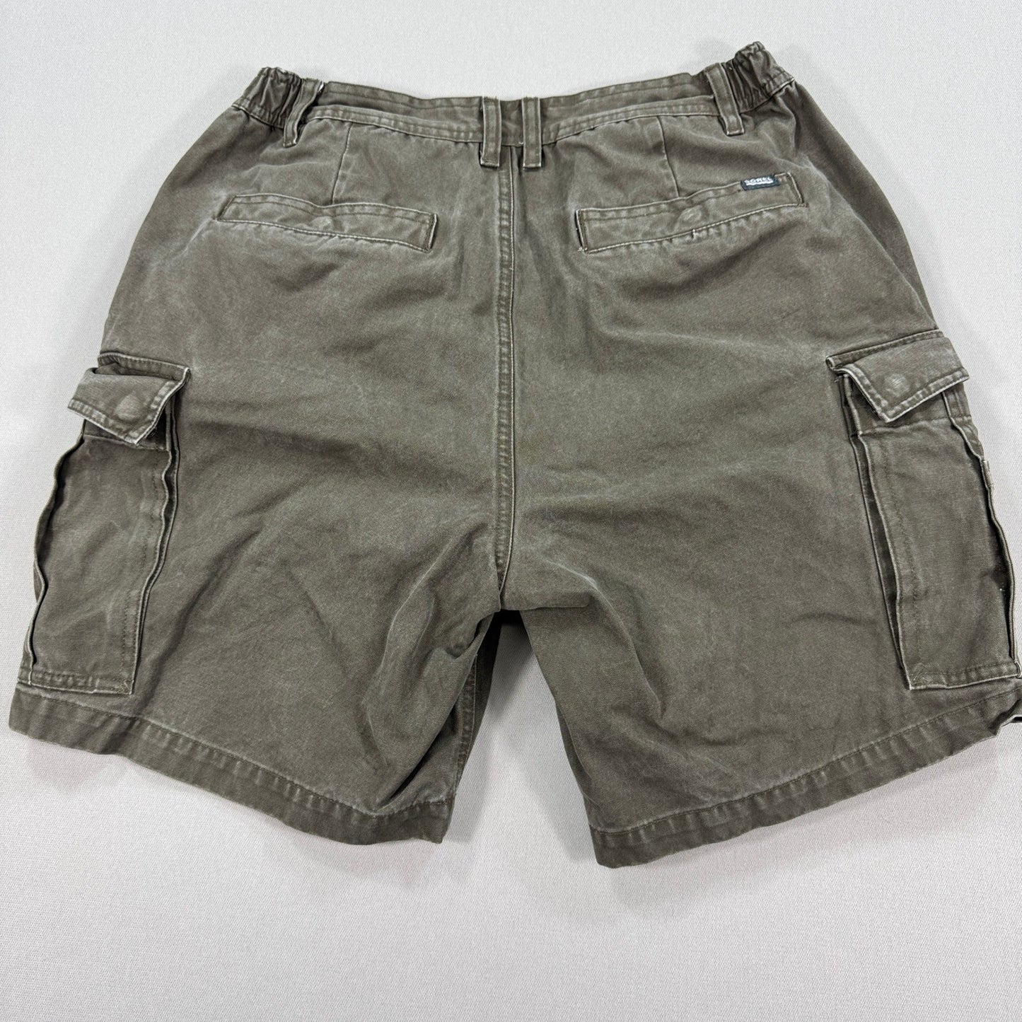 Sorel Cargo Shorts mens Size 34 Olive Green Relaxed Fit Cotton Casual Outdoor