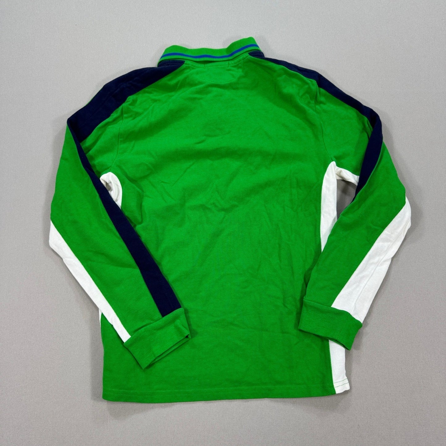 Polo Ralph Lauren Polo Shirt Mens XL Youth Green Small Pony Long Sleeve Pullover