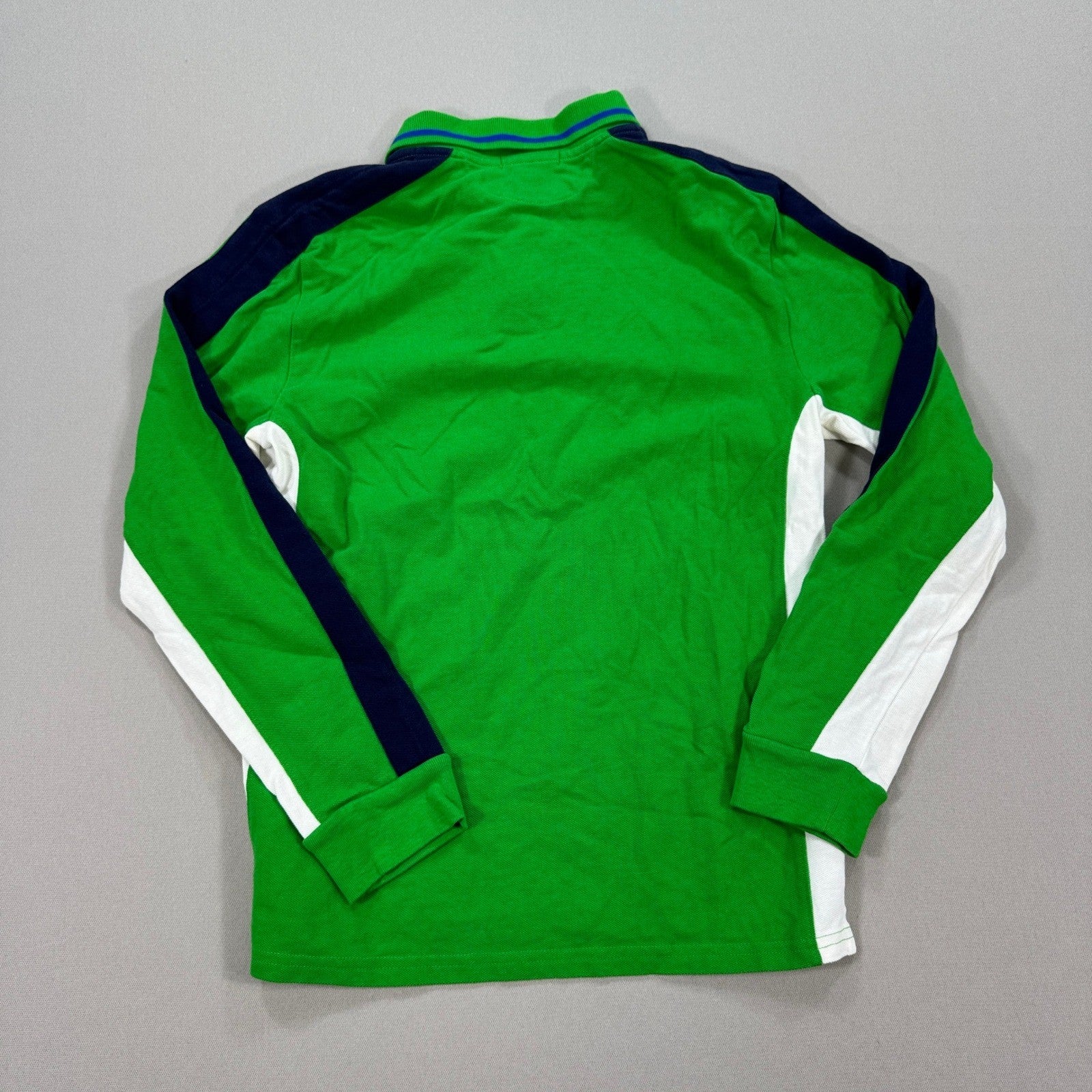 Polo Ralph Lauren Polo Shirt Mens XL Youth Green Small Pony Long Sleeve Pullover