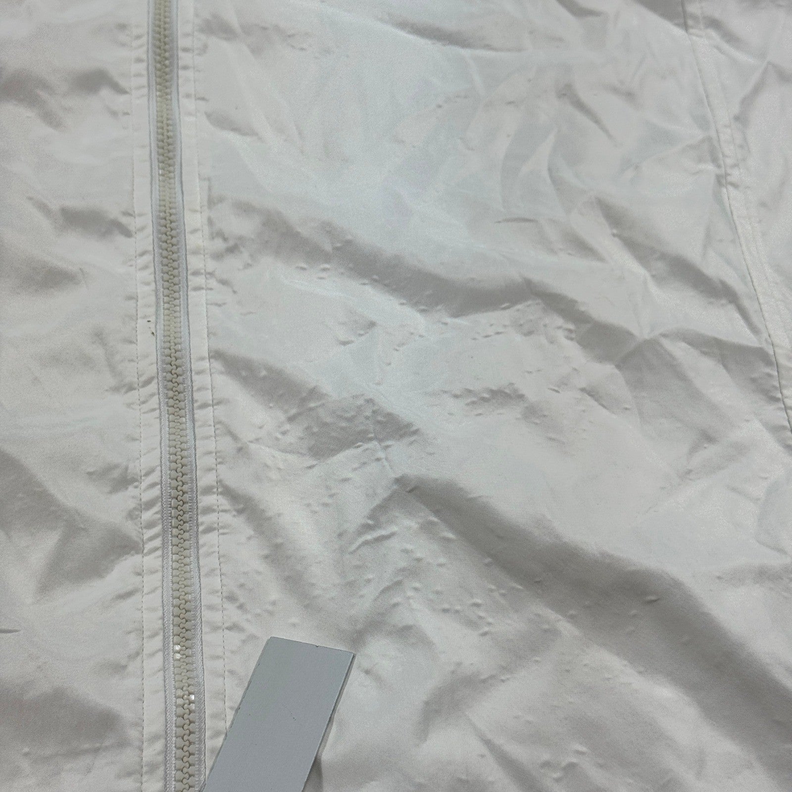 Vintage Adidas Windbreaker Jacket mens 3XL Blue White Stripe Full Zip Trefoil