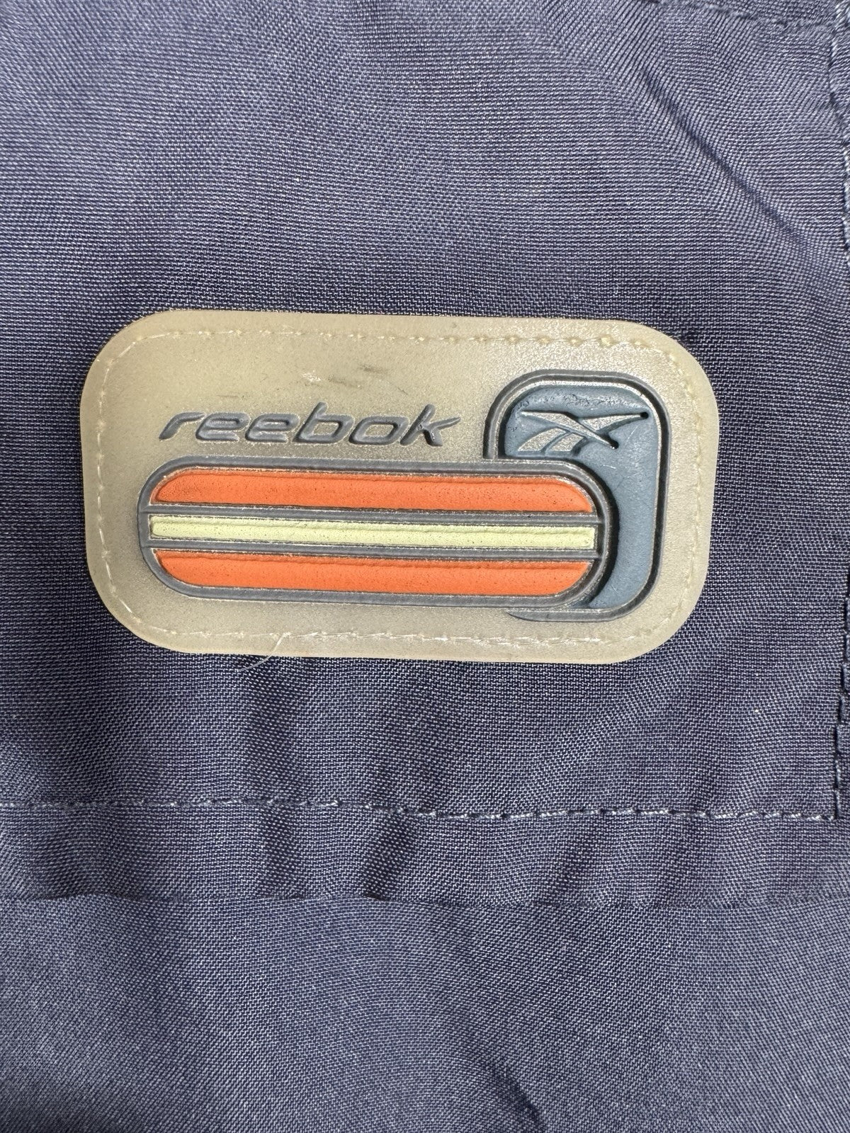 Vintage Reebok Windbreaker Jacket Pullover Oversized Blue Mens XL