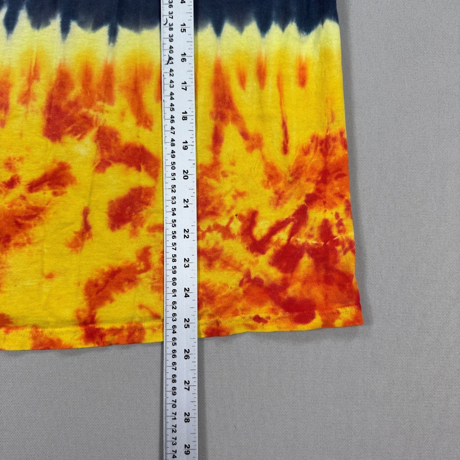 Vintage Neil Young Crazy Horse Band Tour T Shirt Medium Tie Dye Thrashed