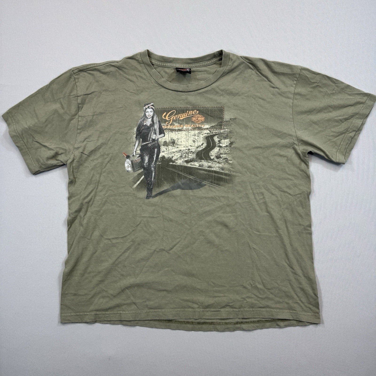 Harley Davidson T-Shirt mens Policaro Oakville Canada Motorcycles Mens Large