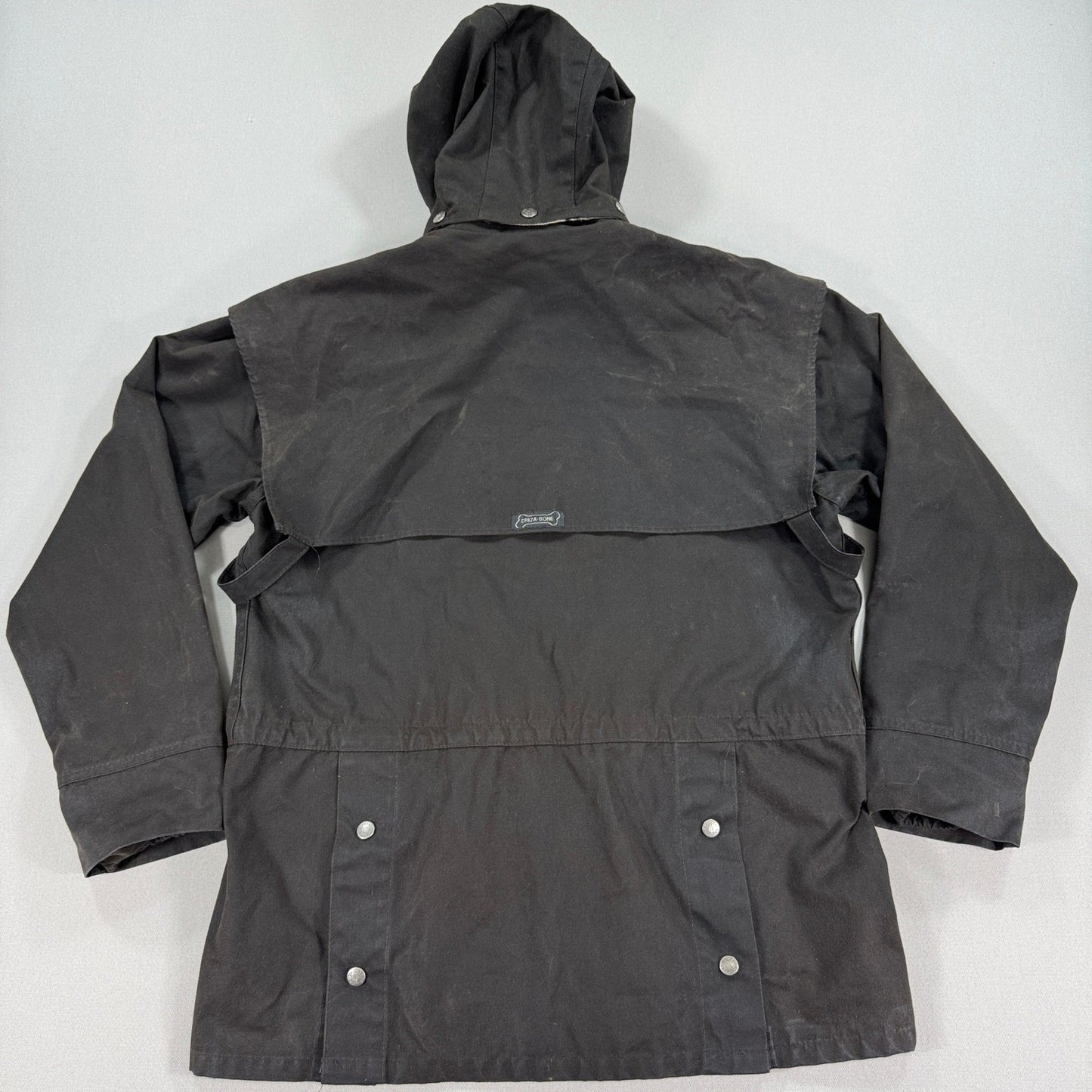 Driza-Bone Coat Style Waxed mens Small Brown Made in Australia Quilted Lining