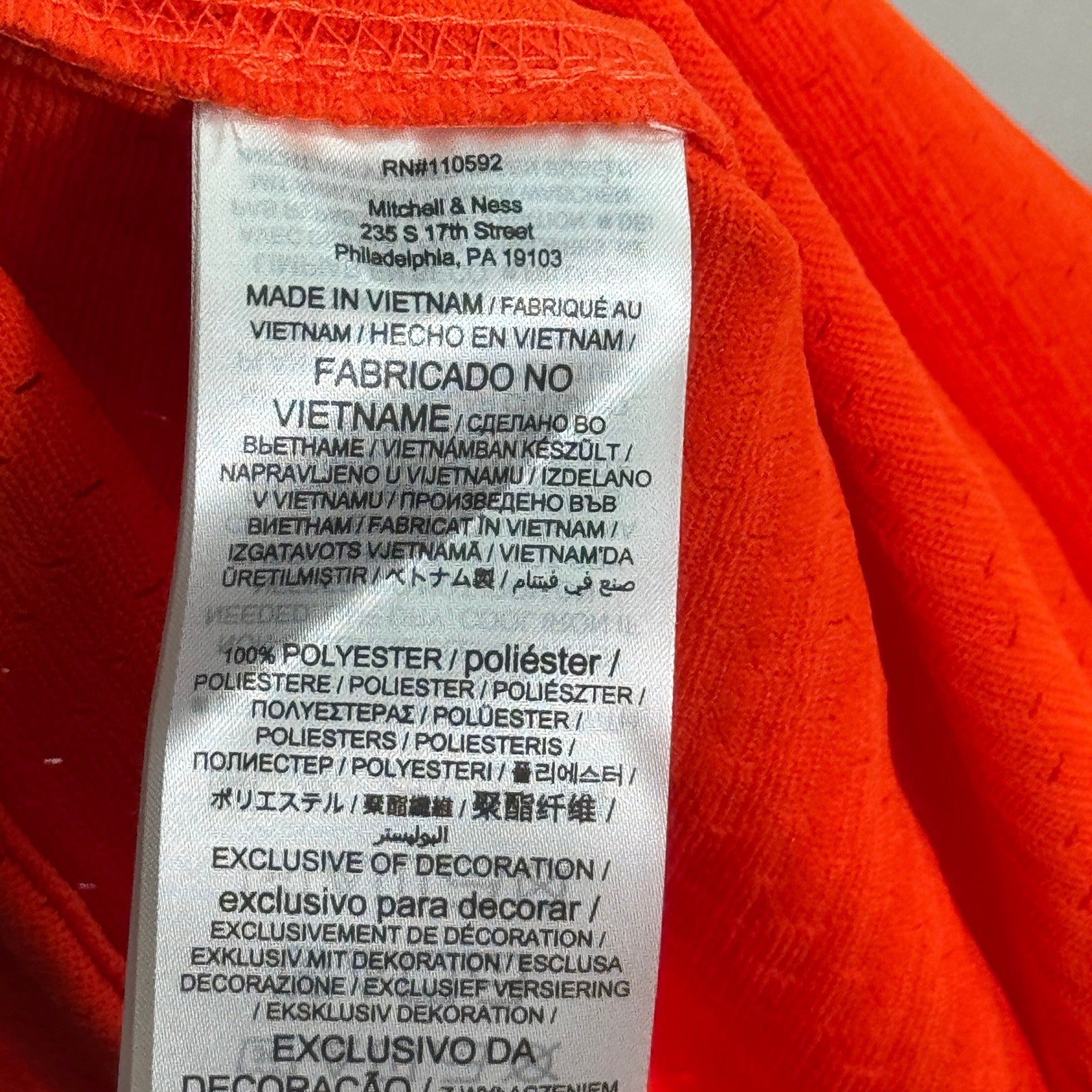 Cal Ripken Jr. Orange Baltimore Orioles Cooperstown Authentic Jersey mens 3XL