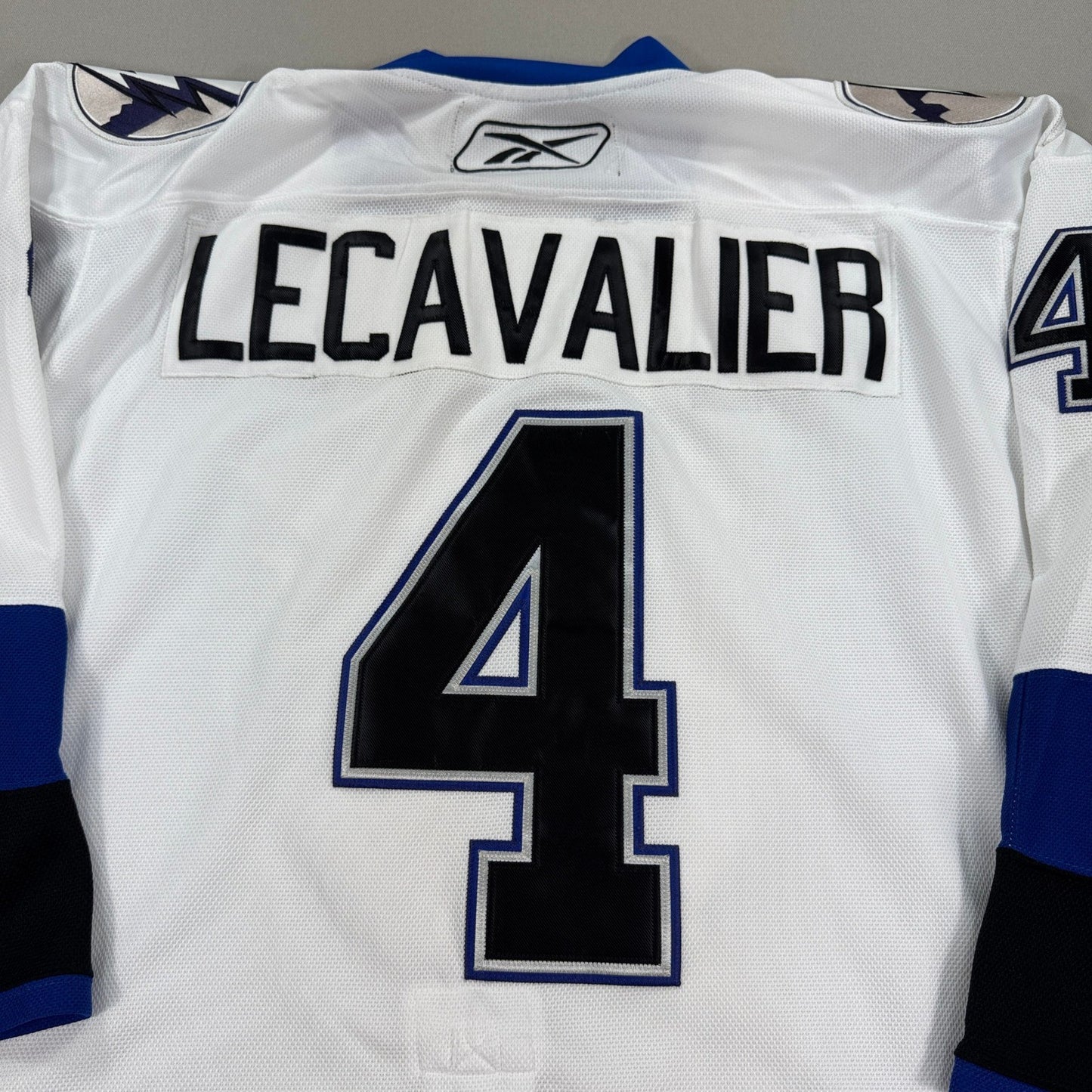 Vincent Lecavalier #4 Tampa Bay Lightning NHL Hockey Jersey Reebok CCM Size 50