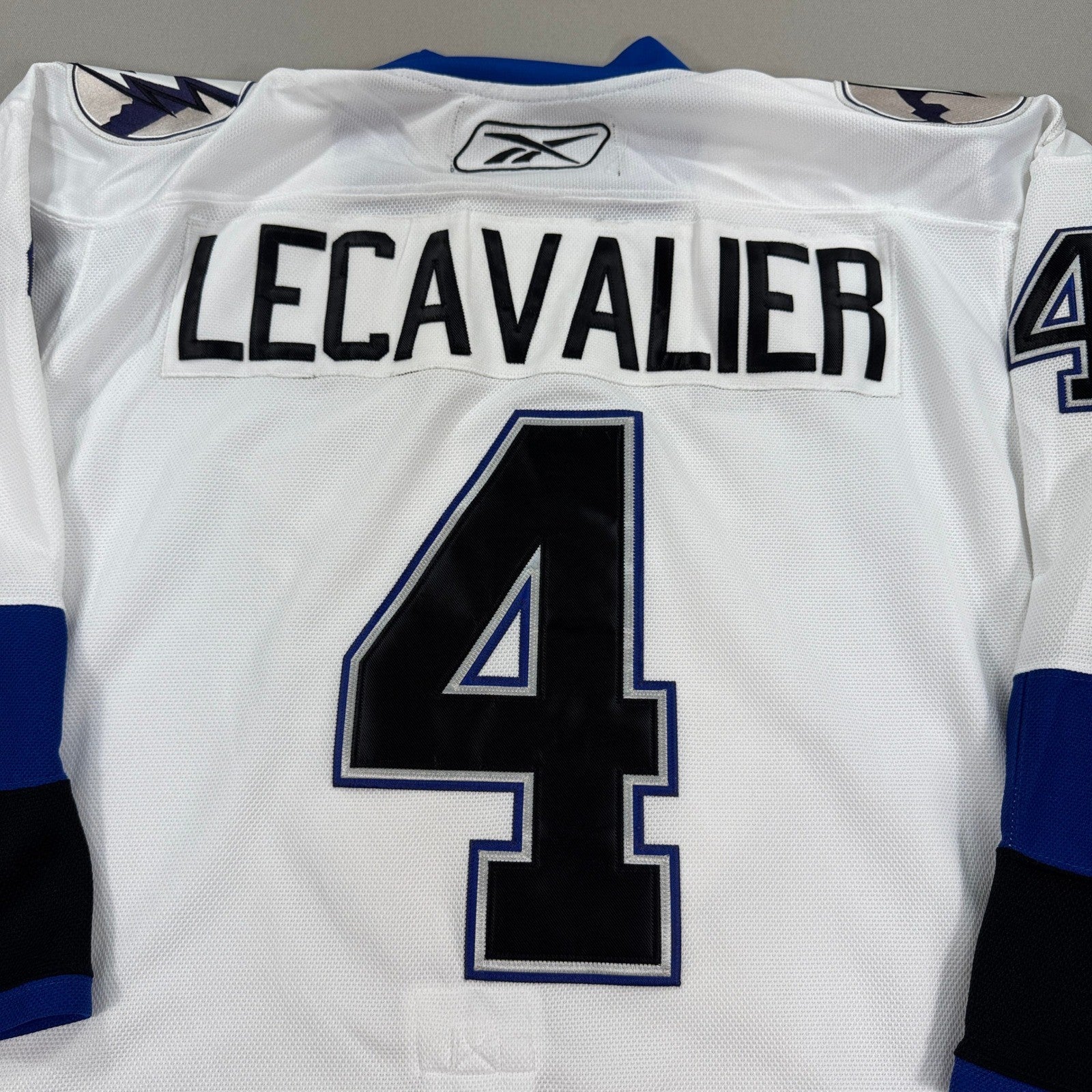Vincent Lecavalier #4 Tampa Bay Lightning NHL Hockey Jersey Reebok CCM Size 50