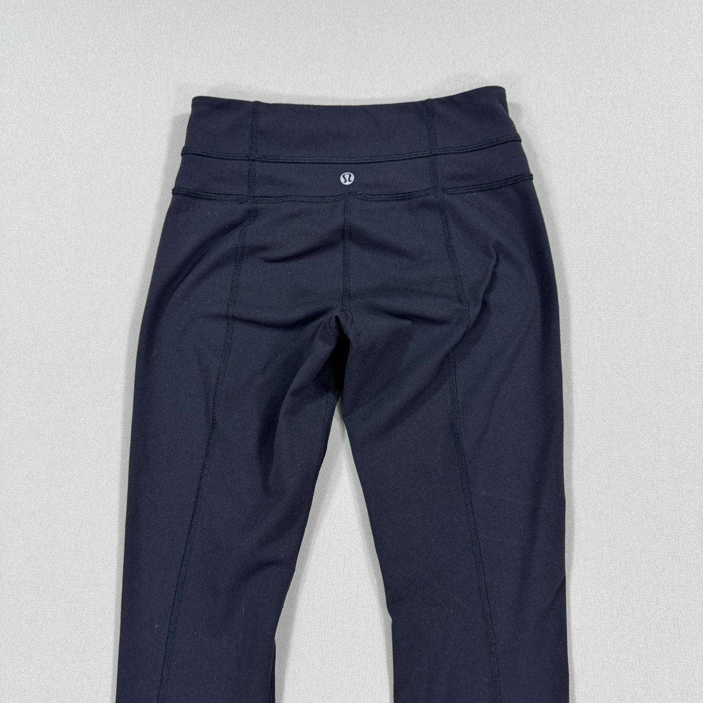 Lululemon High Rise Yoga Pants Athletic Leggings Womens Size 2 Black Activewear