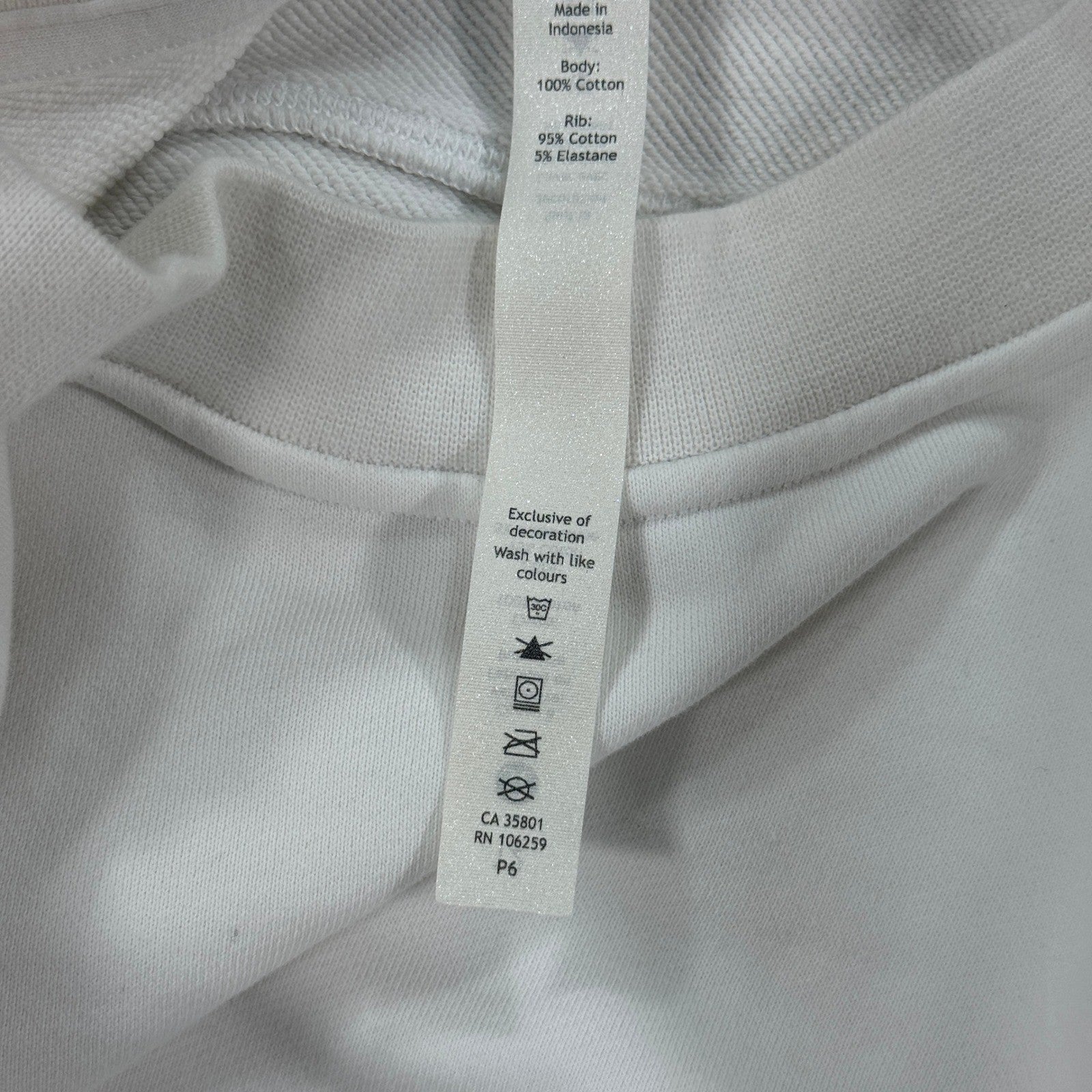 Lululemon All Yours Sweater Womens Size 12 White Fleece Long Sleeve Crewneck