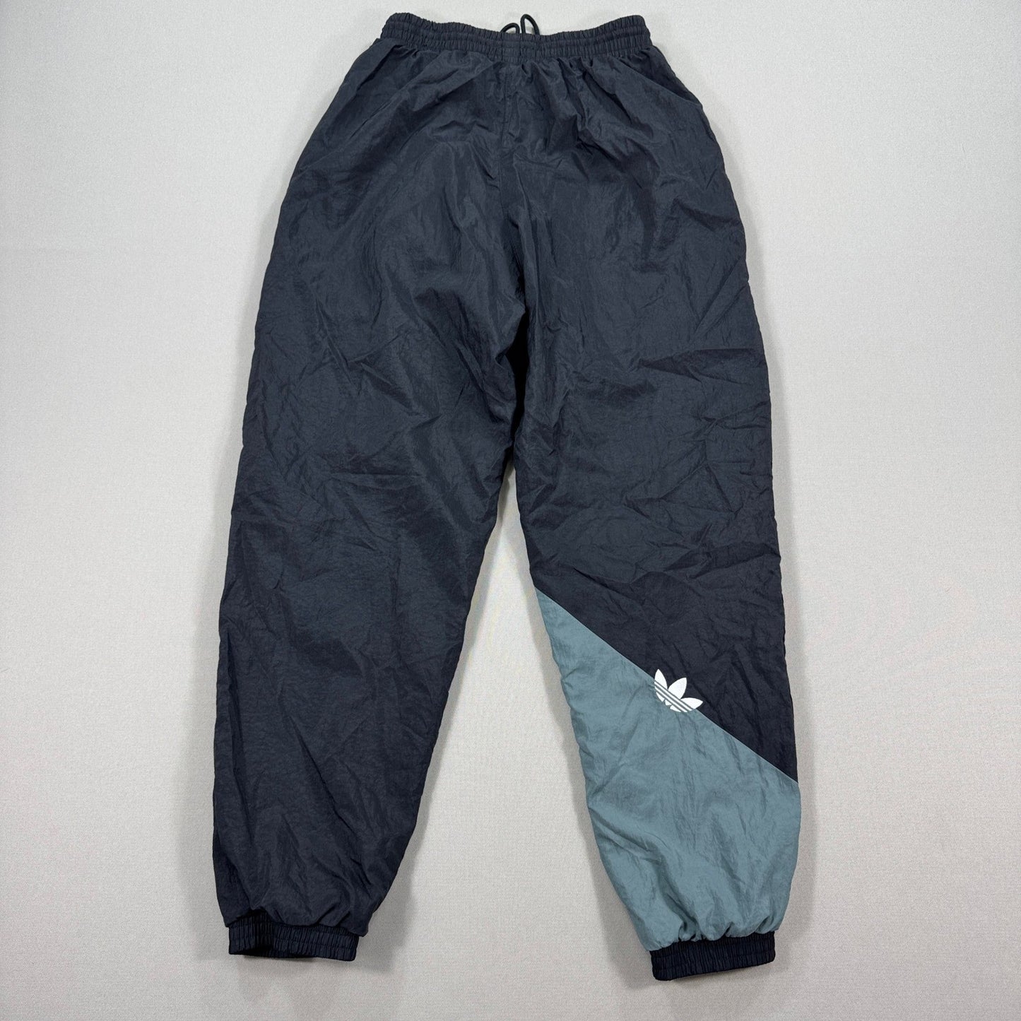 Adidas Primegreen Track Pants Womens XS Black Adicolor Slice Trefoil Joggers