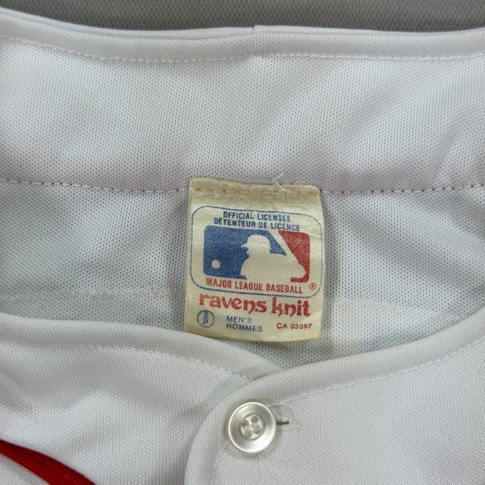 Boston Red Sox Baseball Jersey Roger Clemens #21 Ravens Knit Men's Small White