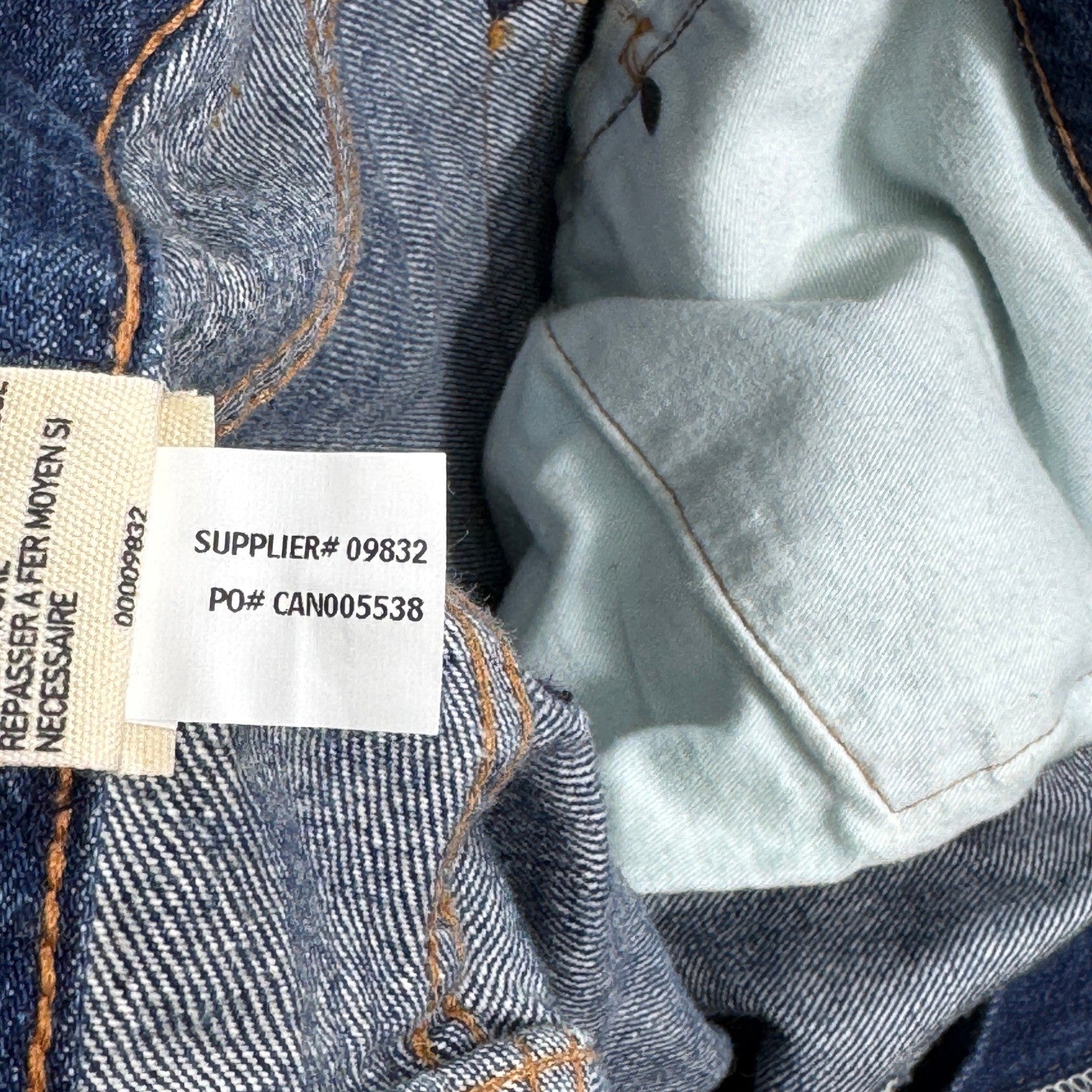 Denim & Supply Ralph Lauren Distressed Jeans Slim mens 38x32 Denim Straight Leg