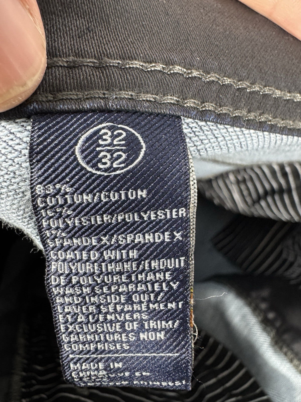 Buffalo David Bitton Ash X Skinny Stretch Black Jeans Dark Wash Mens 32x32