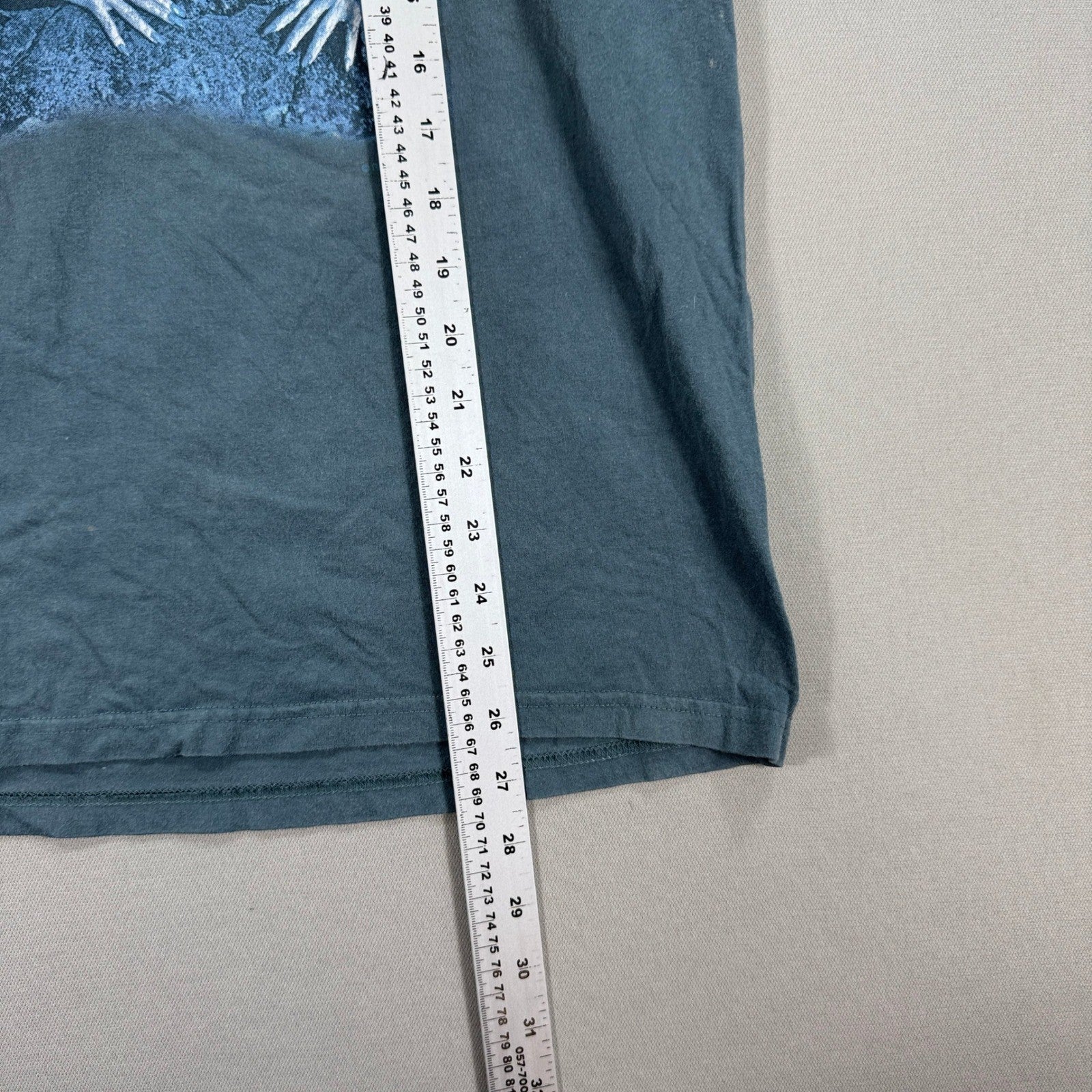 Vintage Roxy Music Siren T-Shirt 1975 Men's Large Dark Teal Graphic Tee 90s