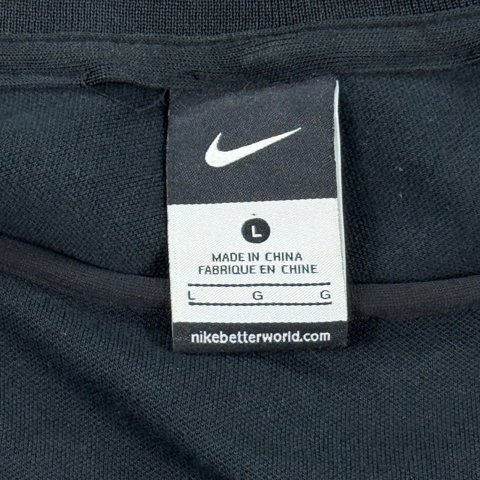 Nike Inter Milan Authentic Football Jacket 478212-010 mens Large Full Zip