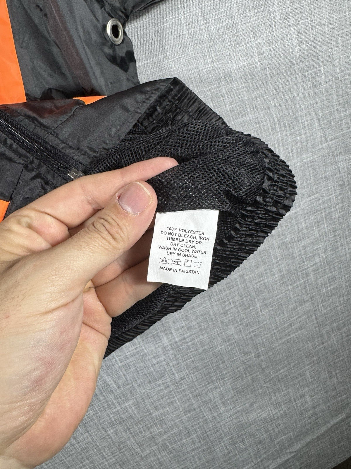 Lug Full Zip Size XL Black Windbreaker Jacket New