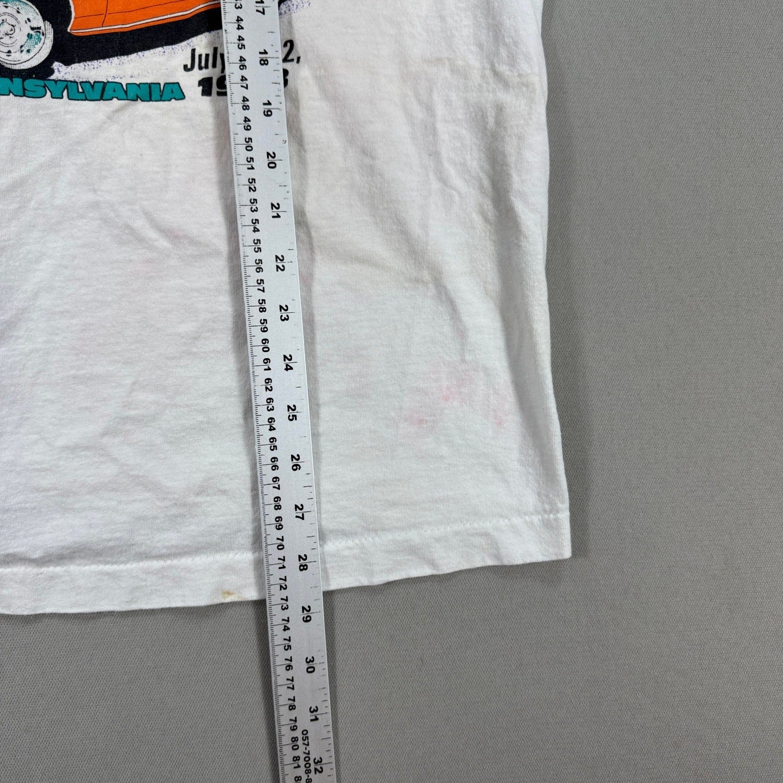 Vintage 90s Chryslers T-Shirt Carlisle PA Fairgrounds mens XL White Made In USA