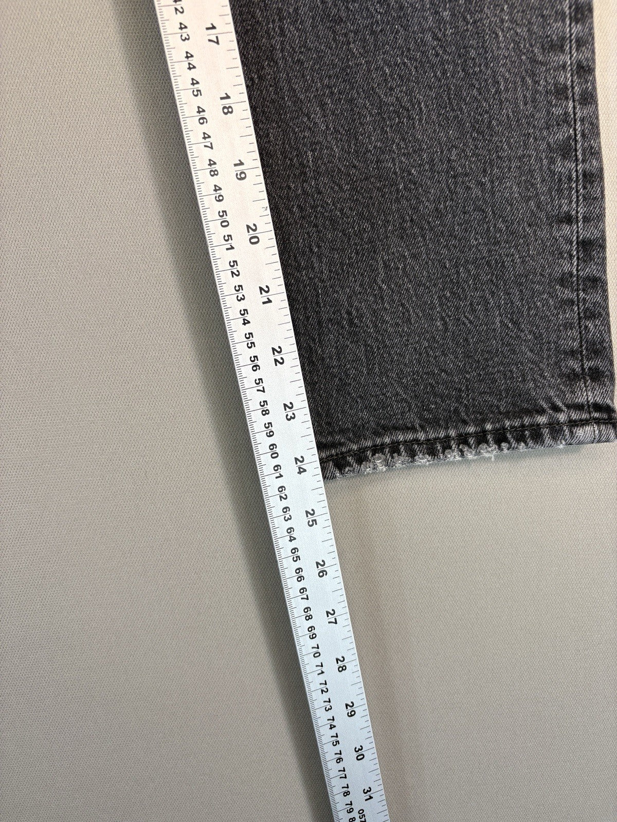 Levi’s Premium Big E Wedgie Straight Red Tab Jeans Womens 25x26 Button Fly