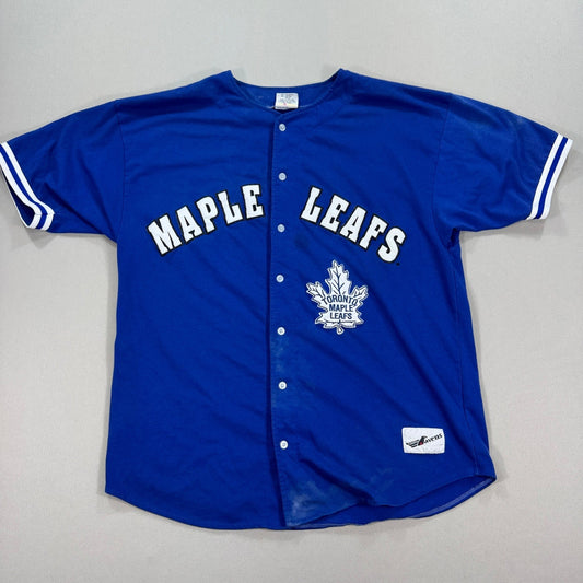 Vintage Toronto Maple Leafs Jersey Ravens Athletic NHL mens Large
