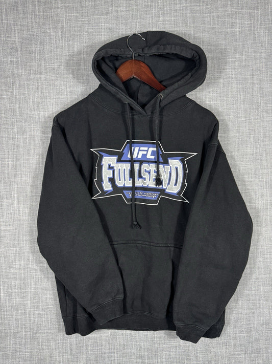 Full Send UFC Championship Hoodie Black Men’s Size Small Drawstring