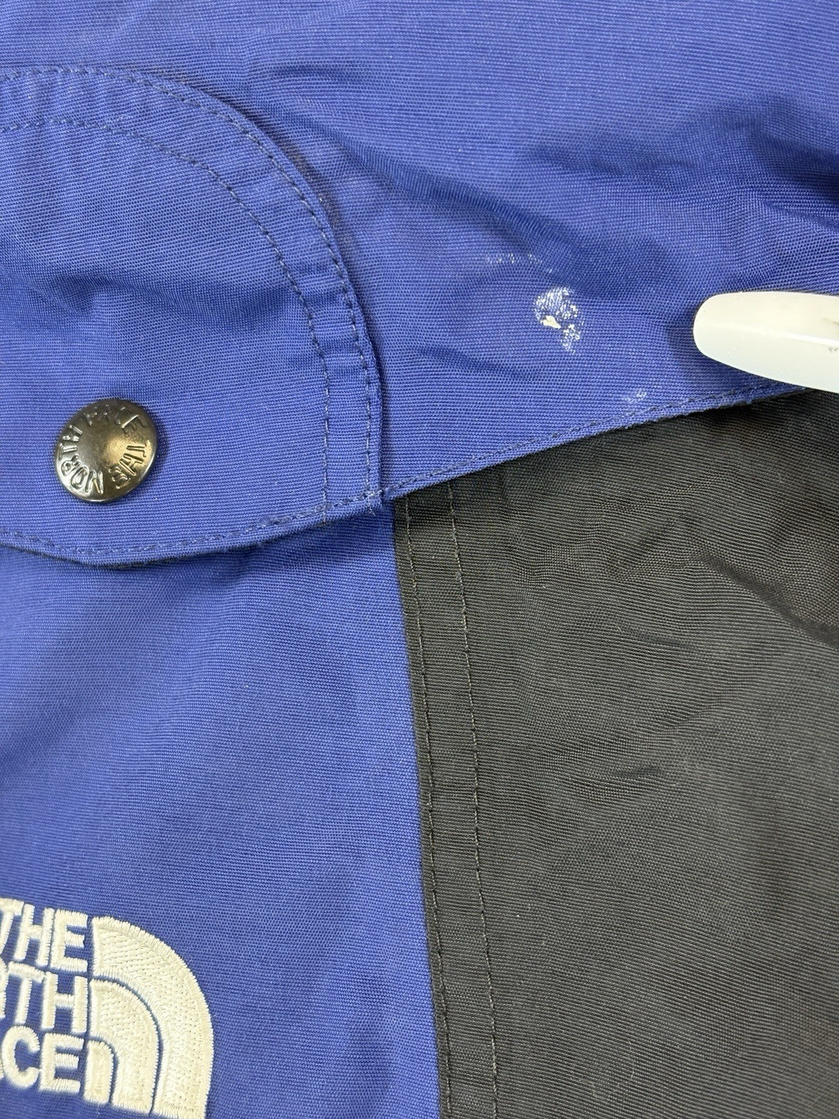 The North Face Nylon Hyvent Parka Jacket Mens Medium Full Zip Hooded Waterproof