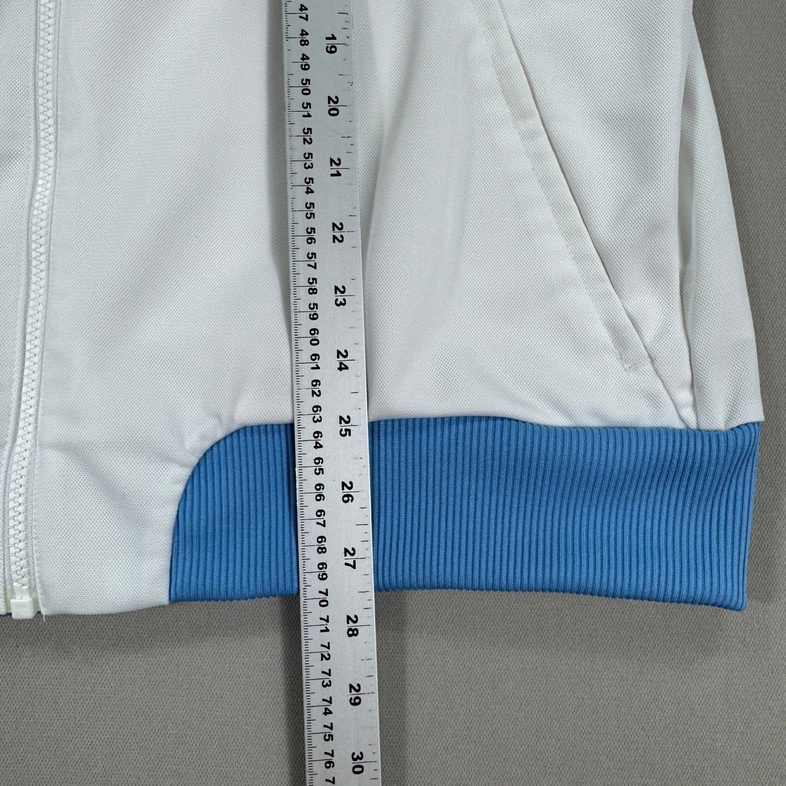 Adidas Team Argentina Track Jacket AFA mens Large Blue White Trefoil Full Zip