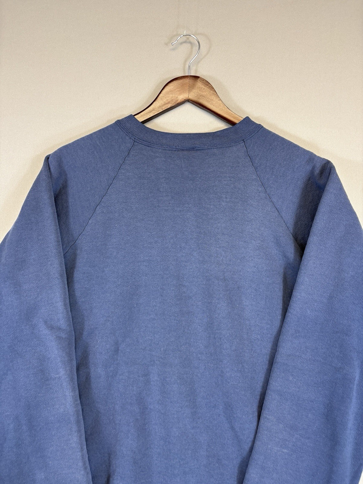 Vintage 80s Detroit Tigers Made In USA Sweatshirt Mens XL Blue Fruit Of The Loom