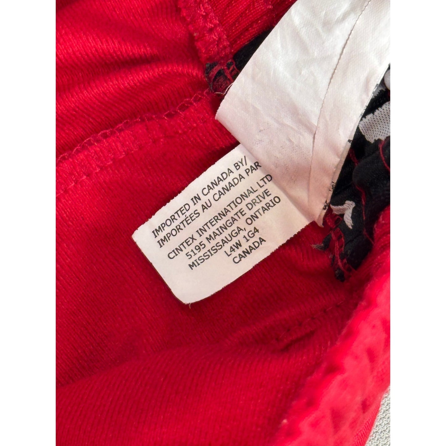 Kappa Red Track Pants Womens Medium Sport Joggers Athleisure Banda 222 Authentic