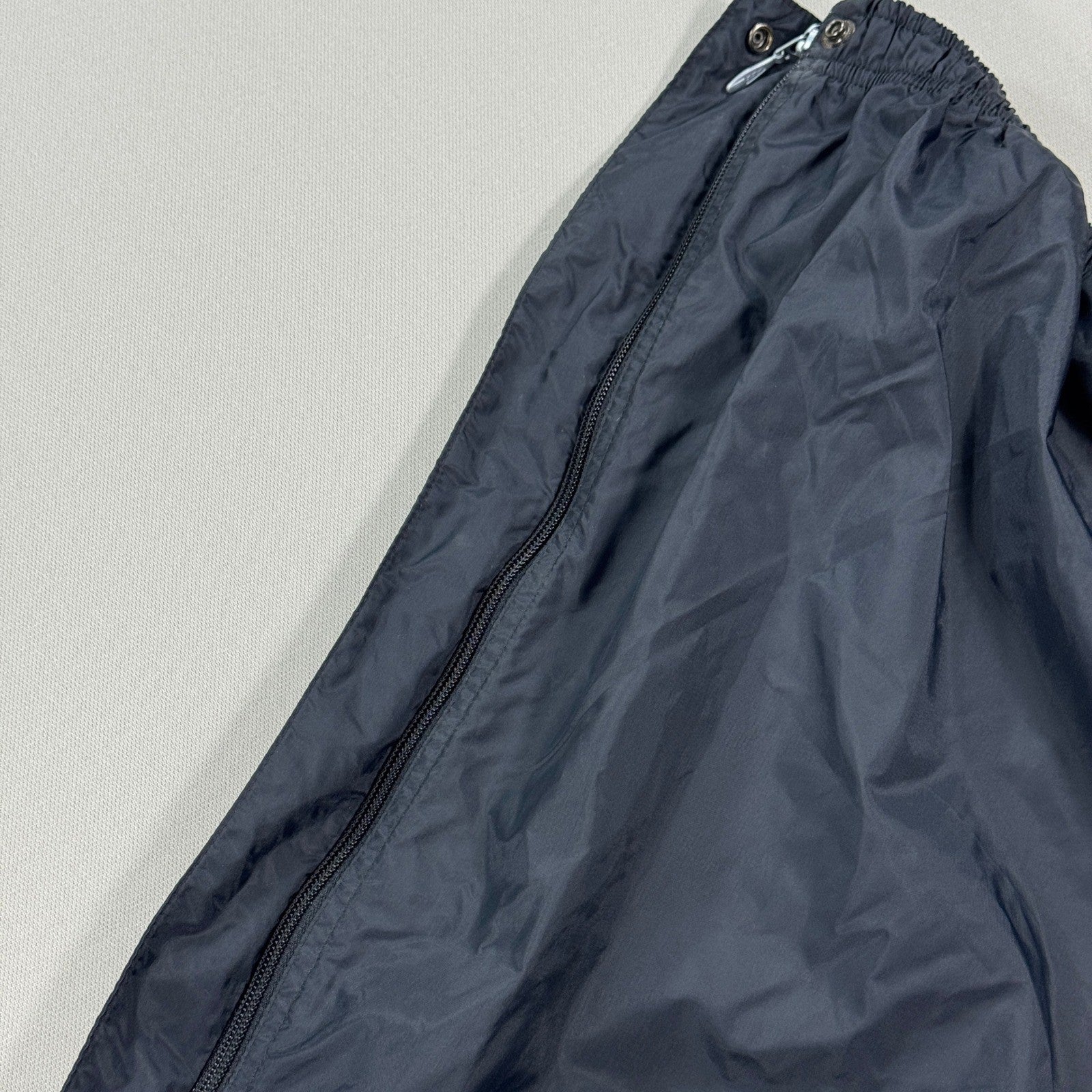 Vintage 90s Nike Track Pants Womens XL Full Zip Windbreaker Straight Leg Nylon