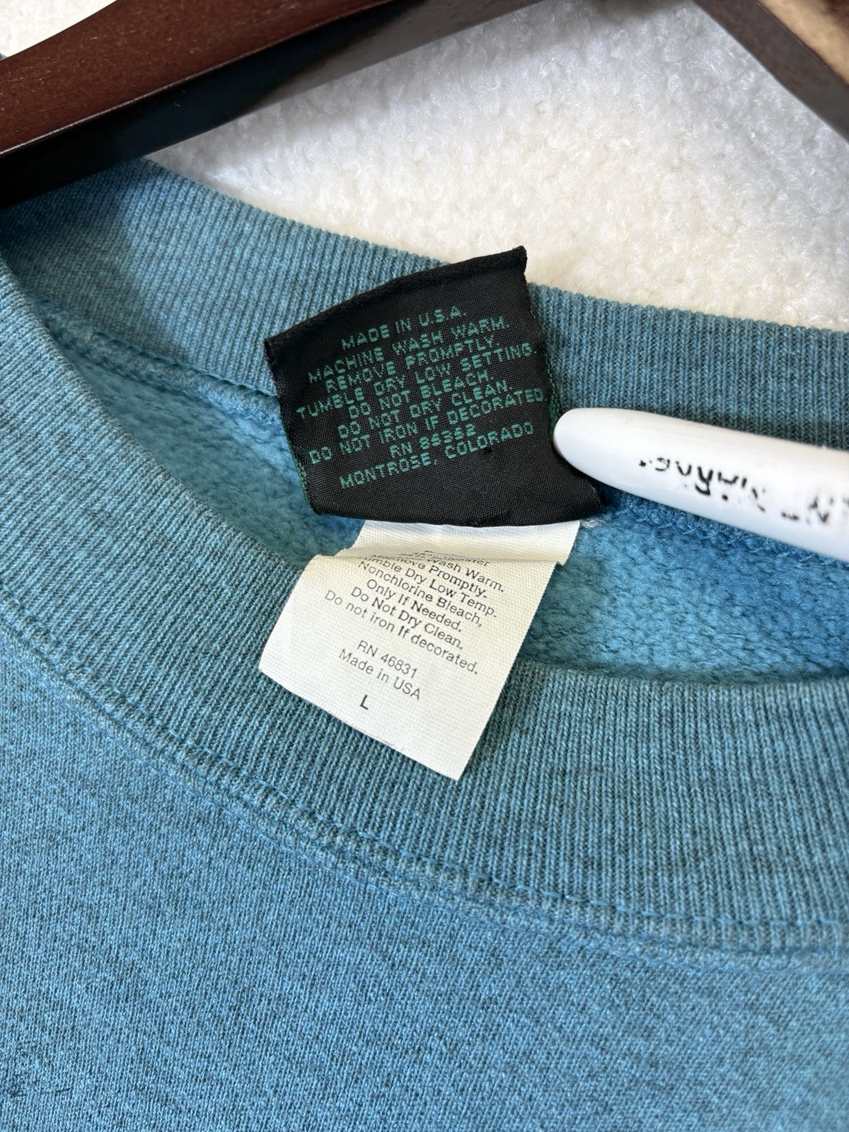 vtg 90s DOLPHIN ALL-OVER PRINT T-Shirt L hawaii nature ocean beach embroidered