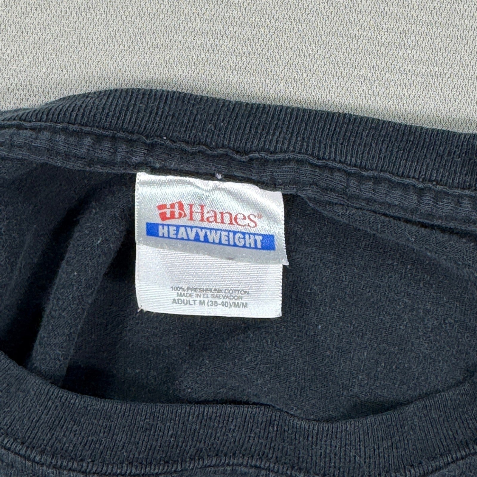 Iron Maiden The Trooper Promo Band T-Shirt mens Medium Graphic Print Faded