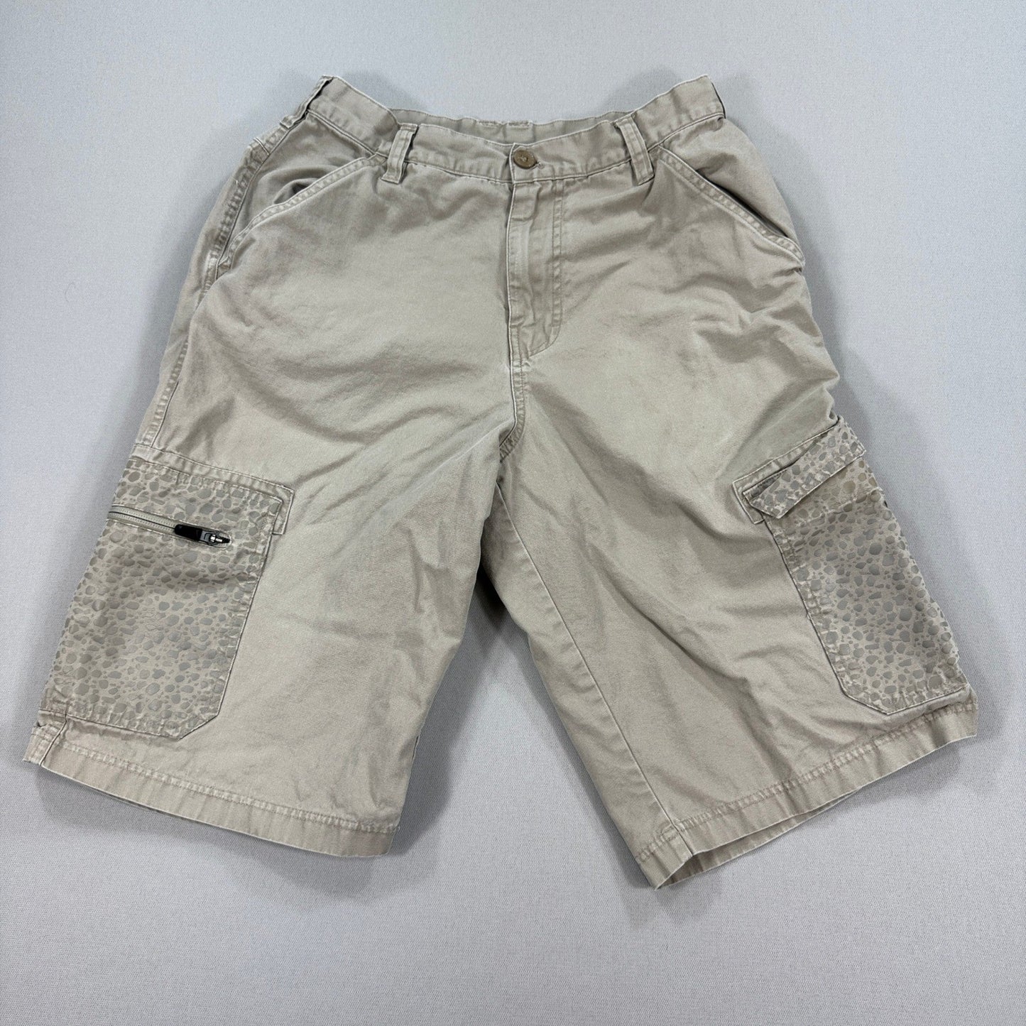 Vintage Nike Cargo Shorts Sz 30 Sportswear Safari Camo Y2K 2000s