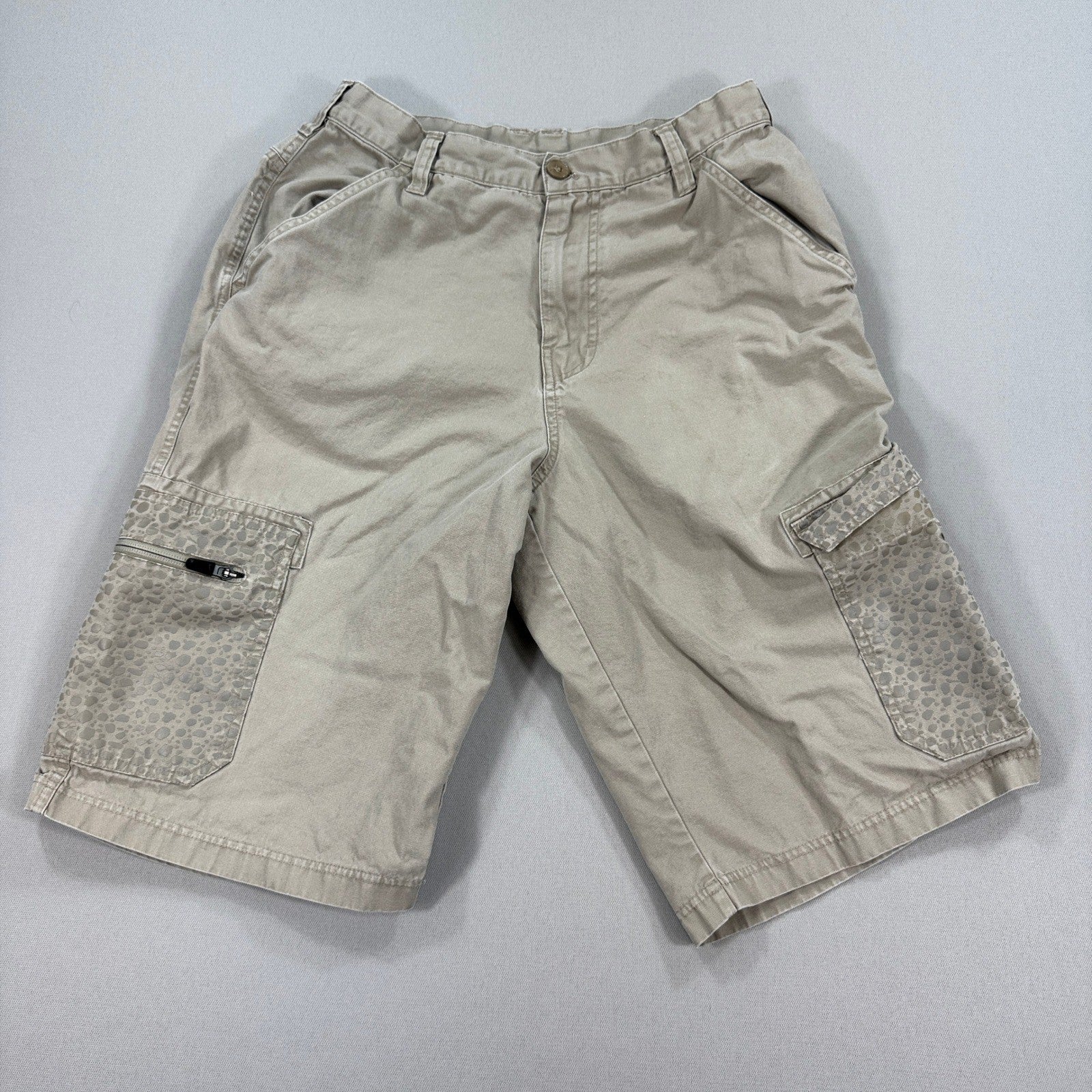 Vintage Nike Cargo Shorts Sz 30 Sportswear Safari Camo Y2K 2000s