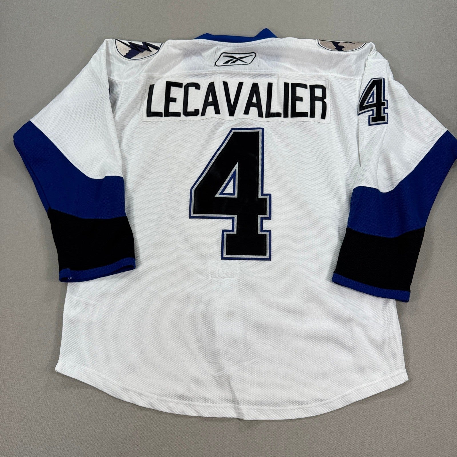 Vincent Lecavalier #4 Tampa Bay Lightning NHL Hockey Jersey Reebok CCM Size 50