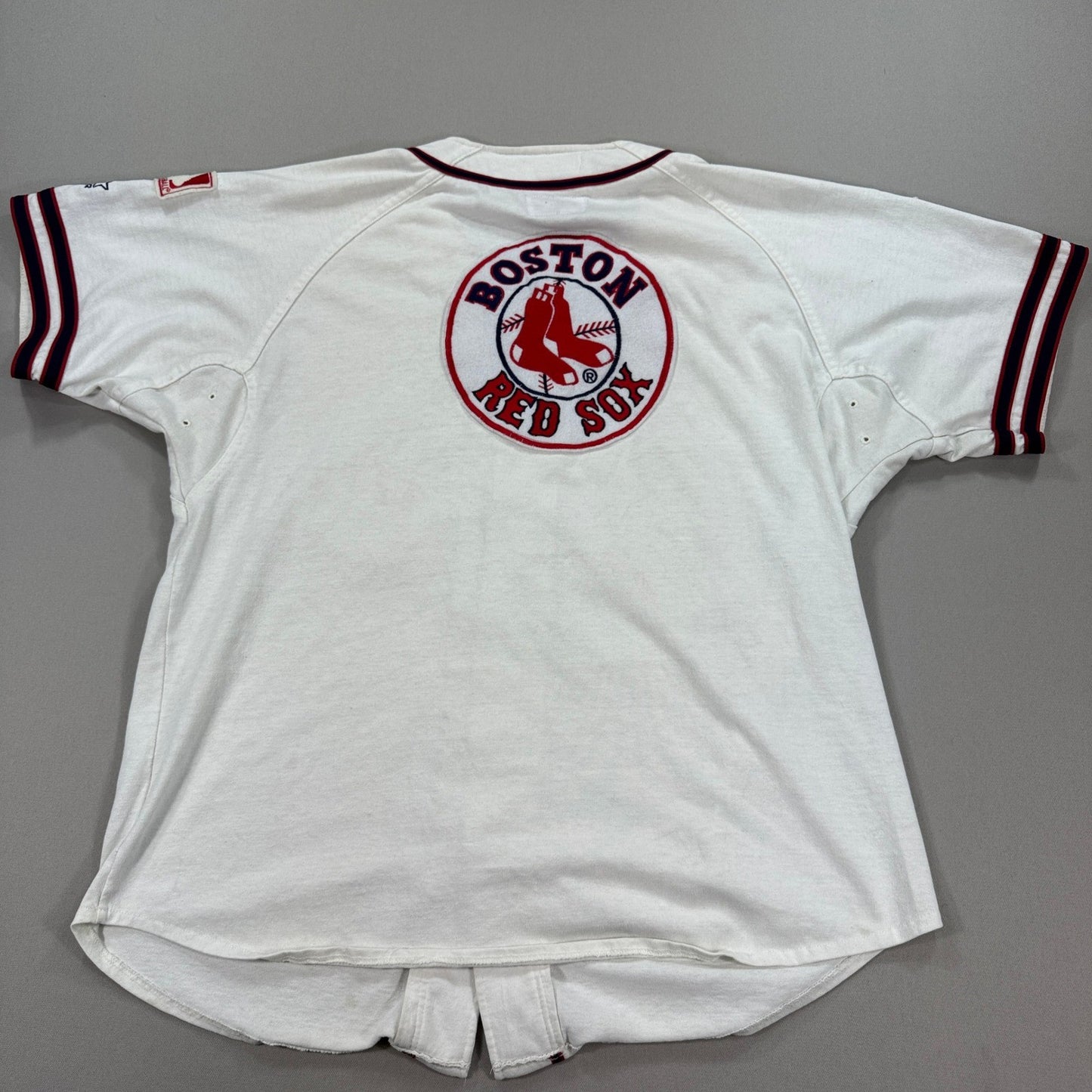 Vintage Starter Boston Red Sox Jersey MLB Baseball Home mens XL White Tailsweep