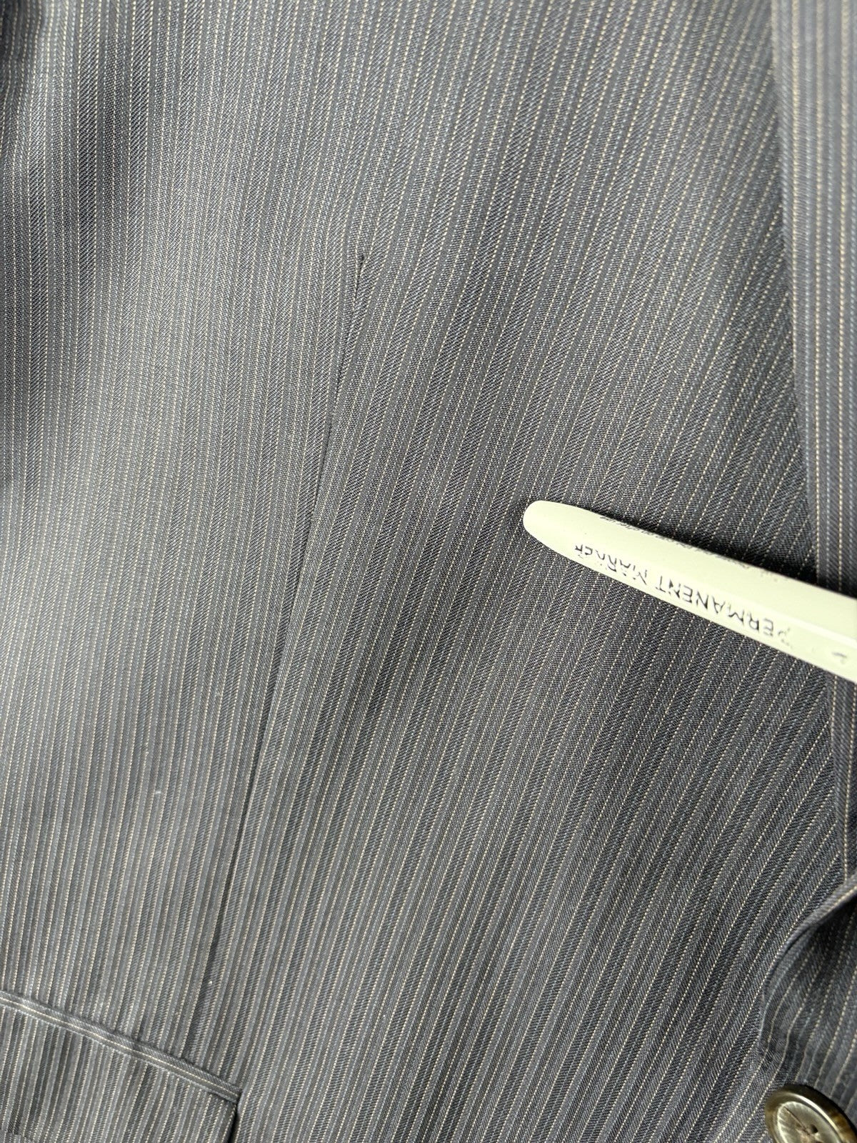 Ralph Lauren Suit Jacket Mens 46 Gray Luxury Formal Blazer Moores