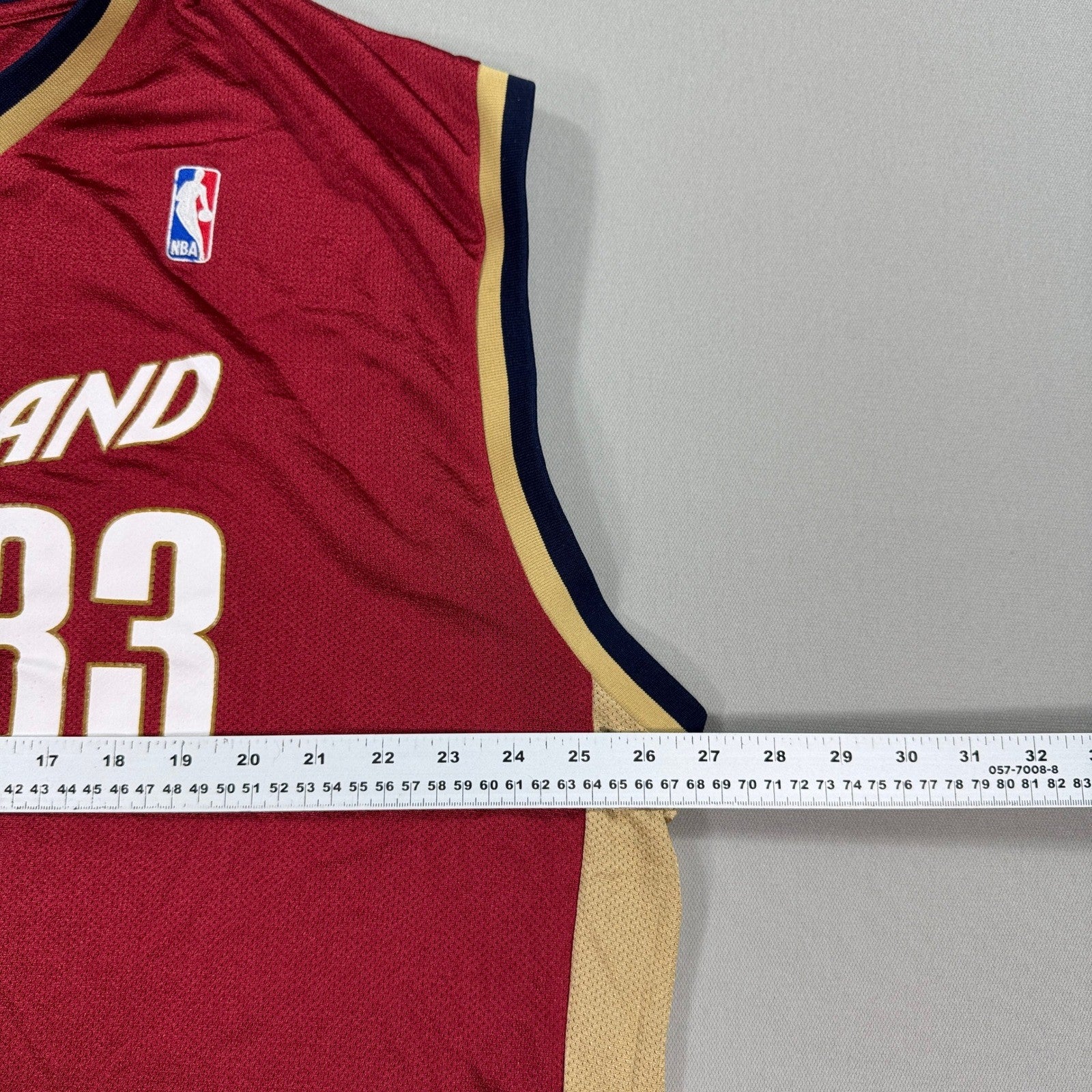 Cleveland Cavaliers Shaquille O'Neal #33 Adidas NBA Jersey mens 2XL Red