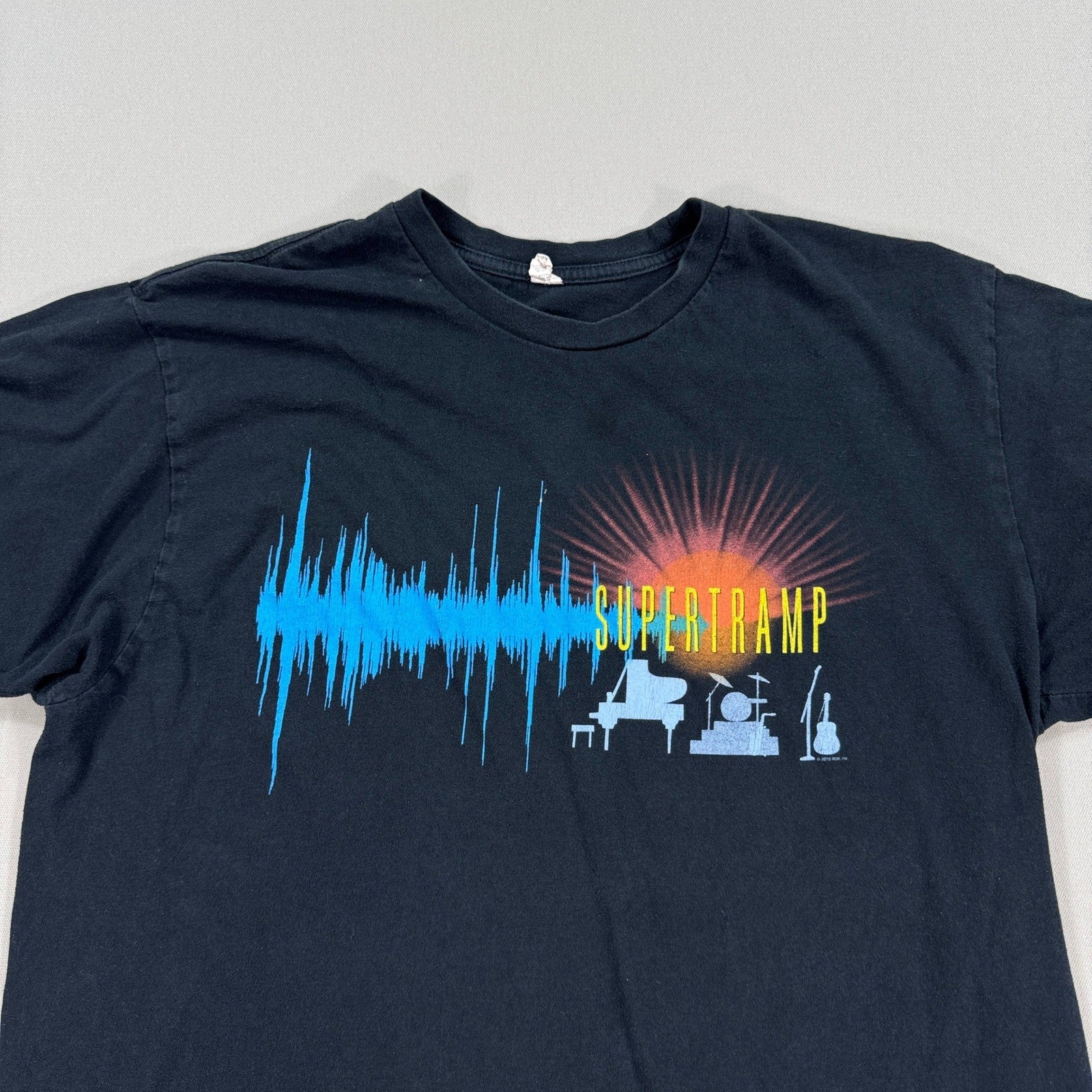 Supertramp 2011 Tour Band T-Shirt mens XL Concert Graphic Tee