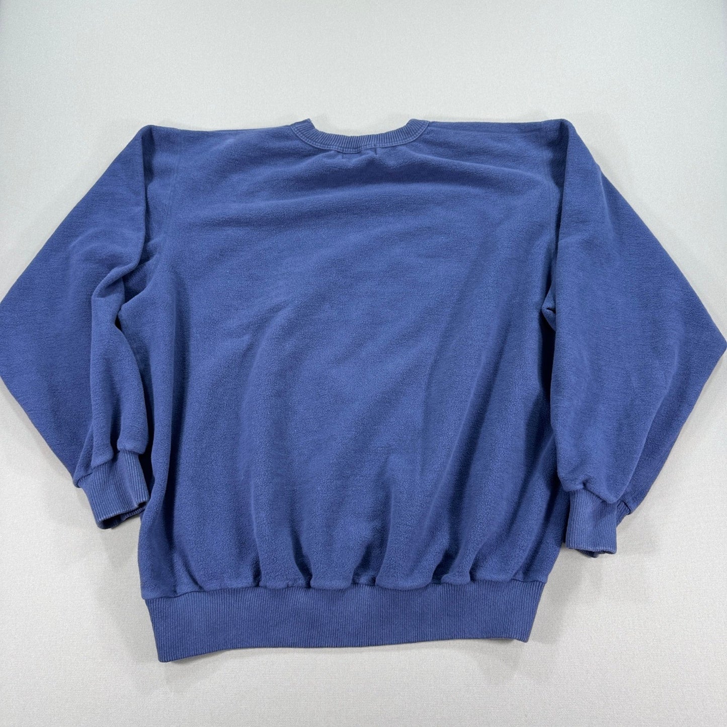 Vintage Michigan Wolverines Sweatshirt Bulletin mens XL Pullover Crewneck Blue