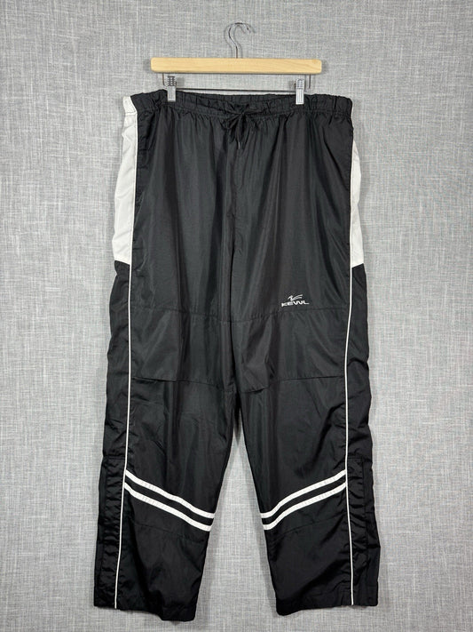 Track Pants Y2K Baggy Grunge Made In Hing Jong Kewl Size 2XL