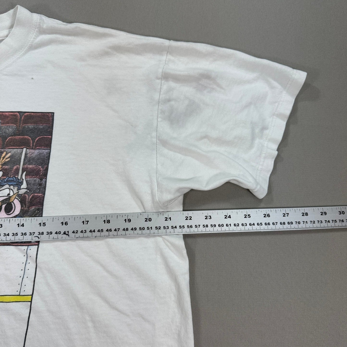 Vintage 1997 Wooket Farm Team Cartoon T-Shirt Large Made In Canada