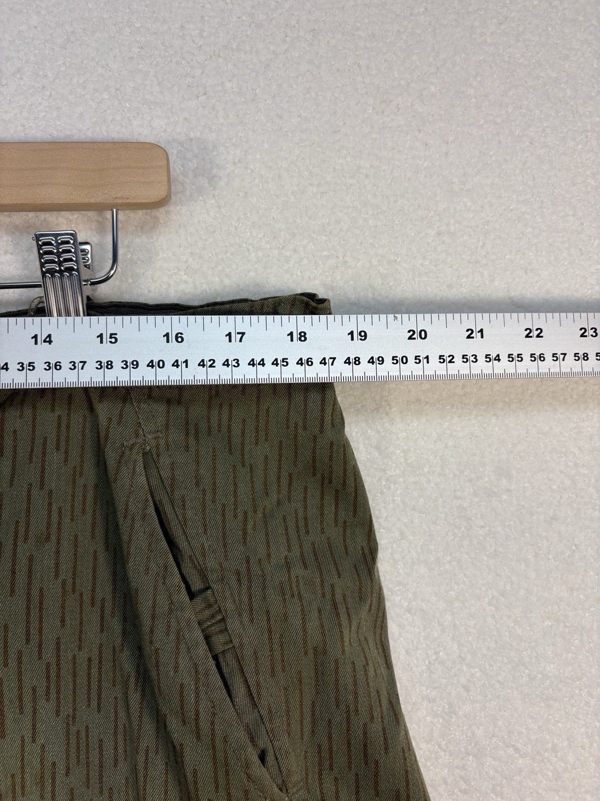 DDR Strichtarn Camo East German Raindrop Army Field Pants  Size L Short Seam