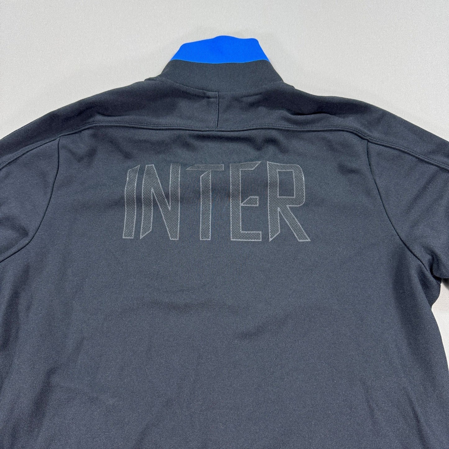 Nike Inter Milan Authentic Football Jacket 478212-010 mens Large Full Zip