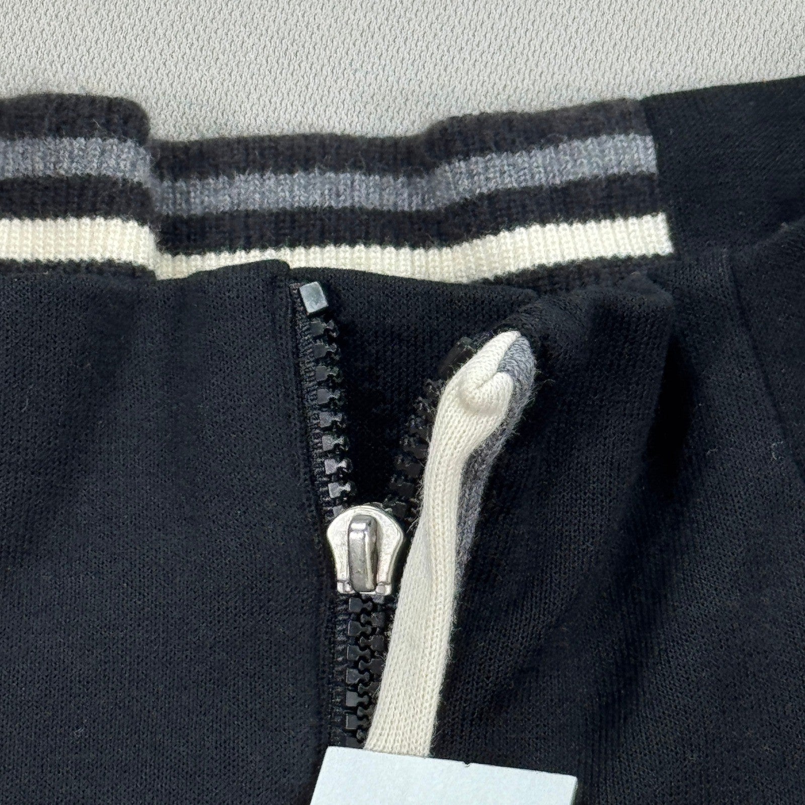 BOSS Hugo Boss Sweatshirt Half Zip Pullover mens XL Black Regular Fit Mock Neck