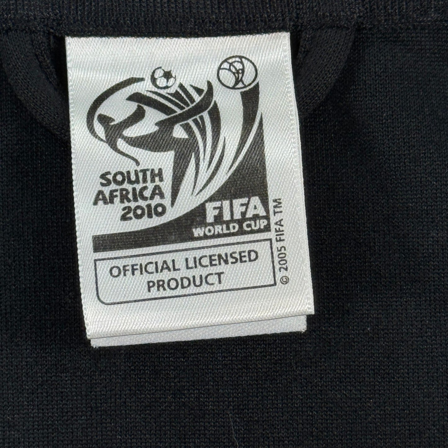 VTG Adidas Netherlands Track Jacket mens 2XL Black Red World Cup South Africa