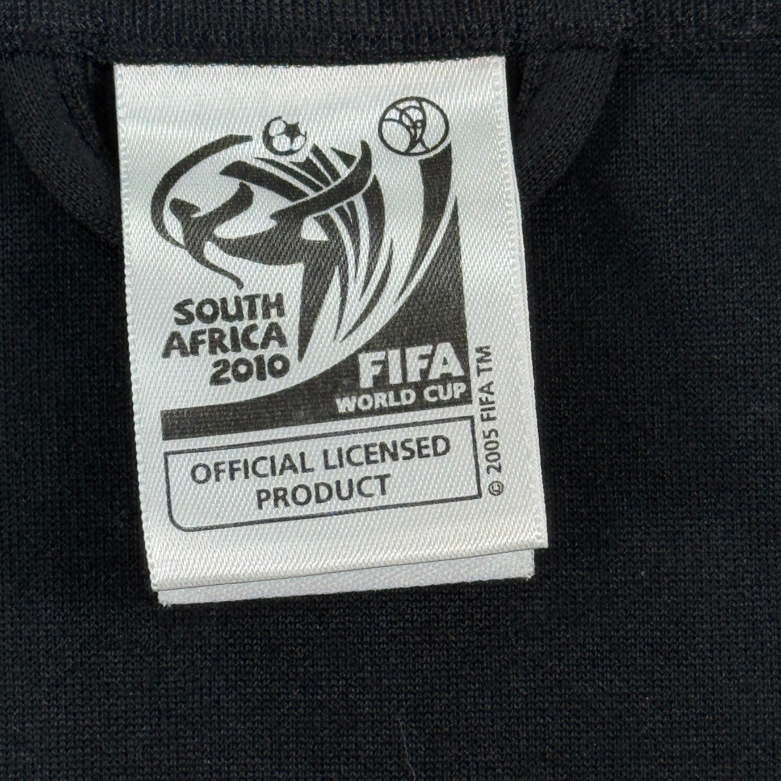 VTG Adidas Netherlands Track Jacket mens 2XL Black Red World Cup South Africa