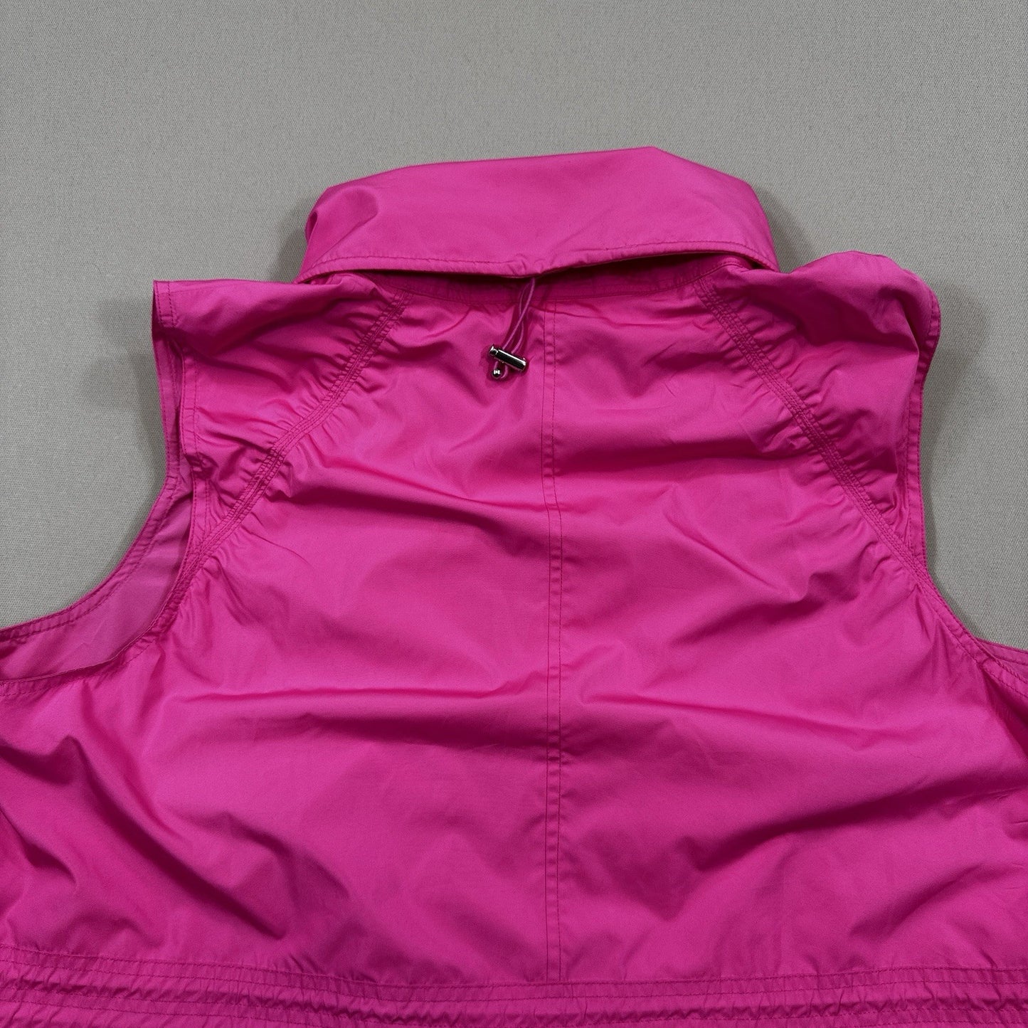 Lauren Ralph Lauren Womens 2XL Hot Pink Zip Up Vest Sleeveless Activerwear